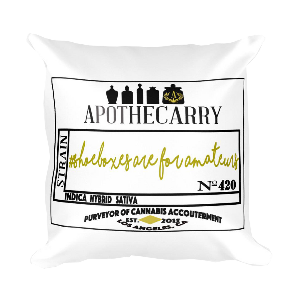 Smoker Square Pillow