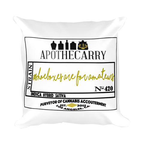 Smoker Square Pillow