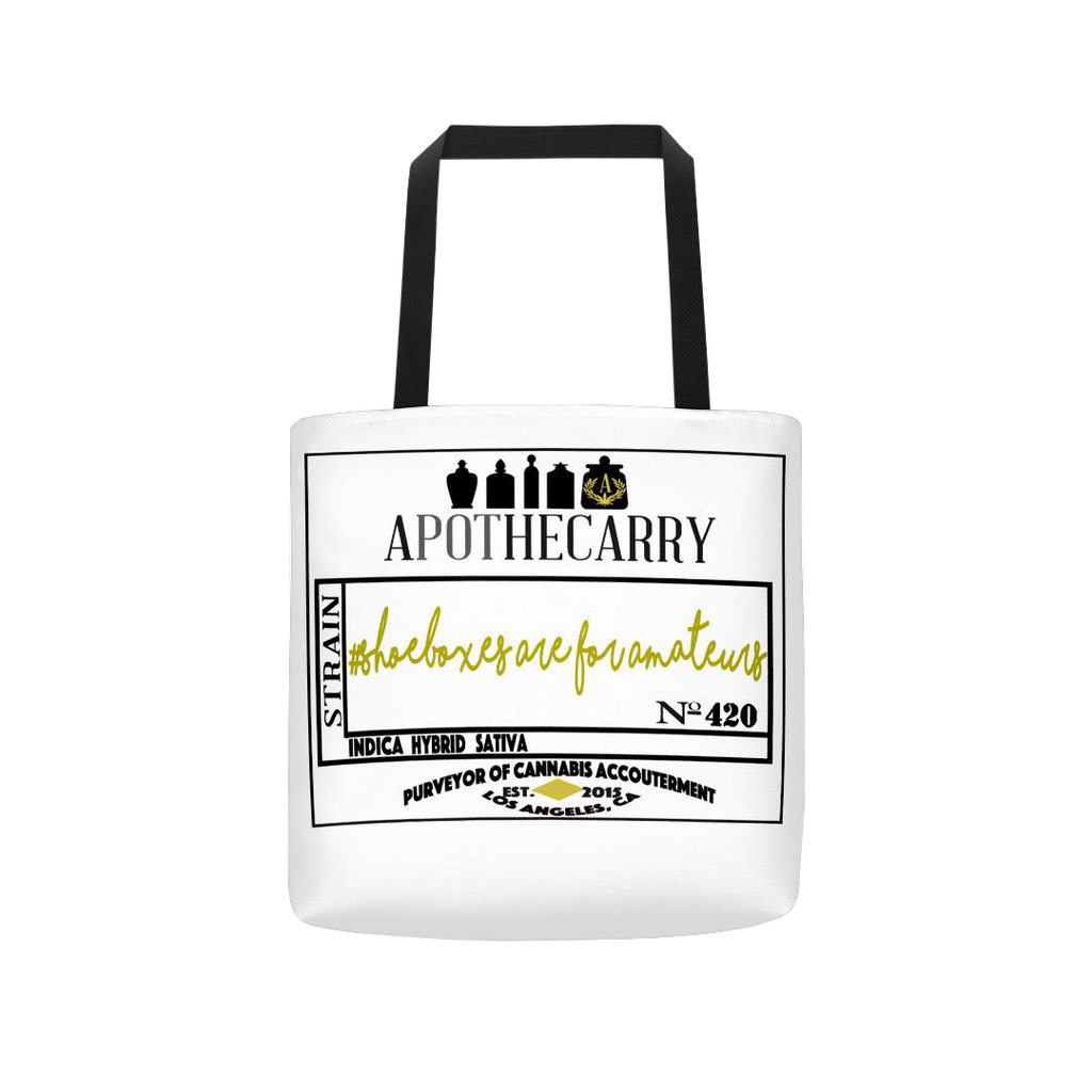 Shoeboxes are for Amateurs Tote bag