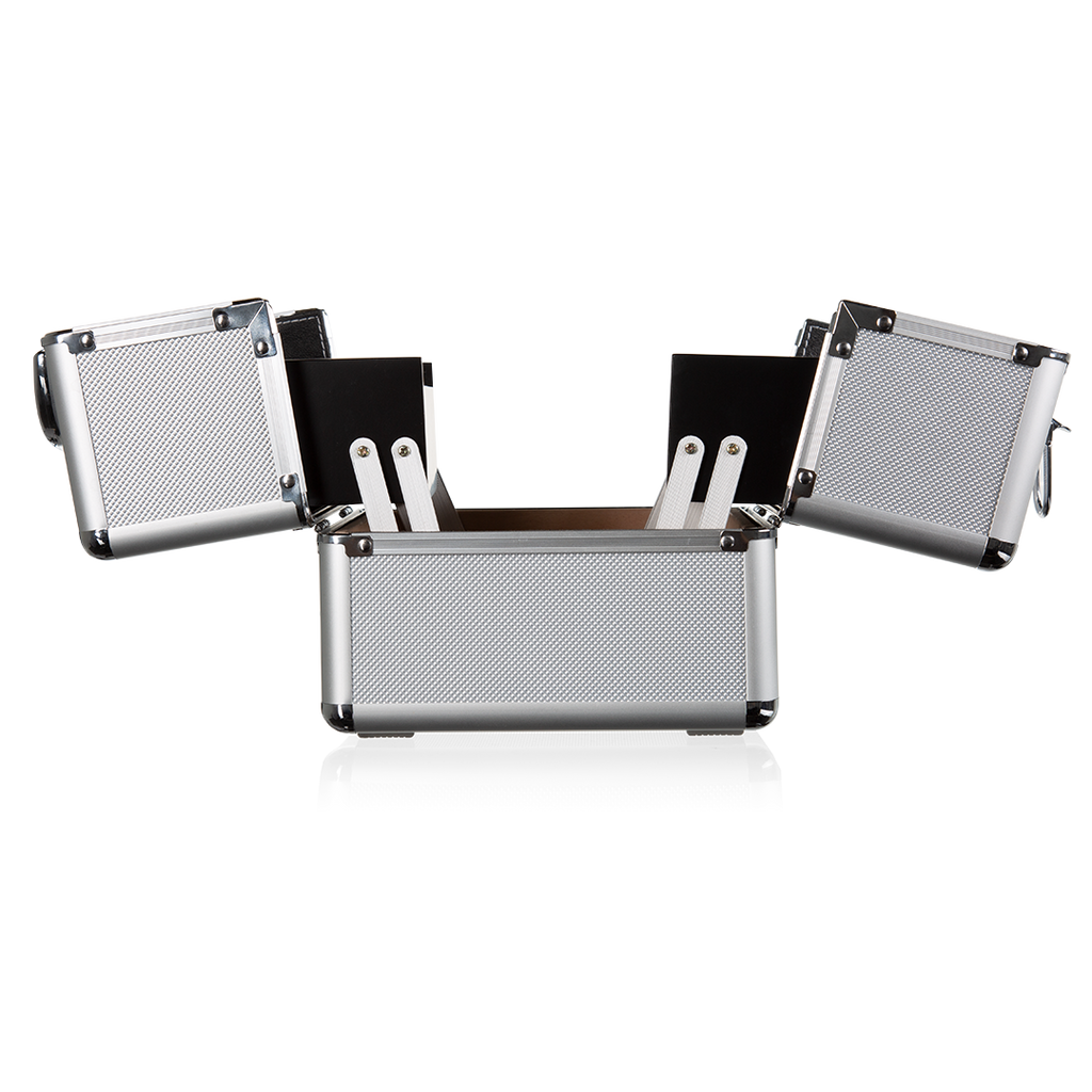 Train Case - 4 Strain Stainless Travel Case