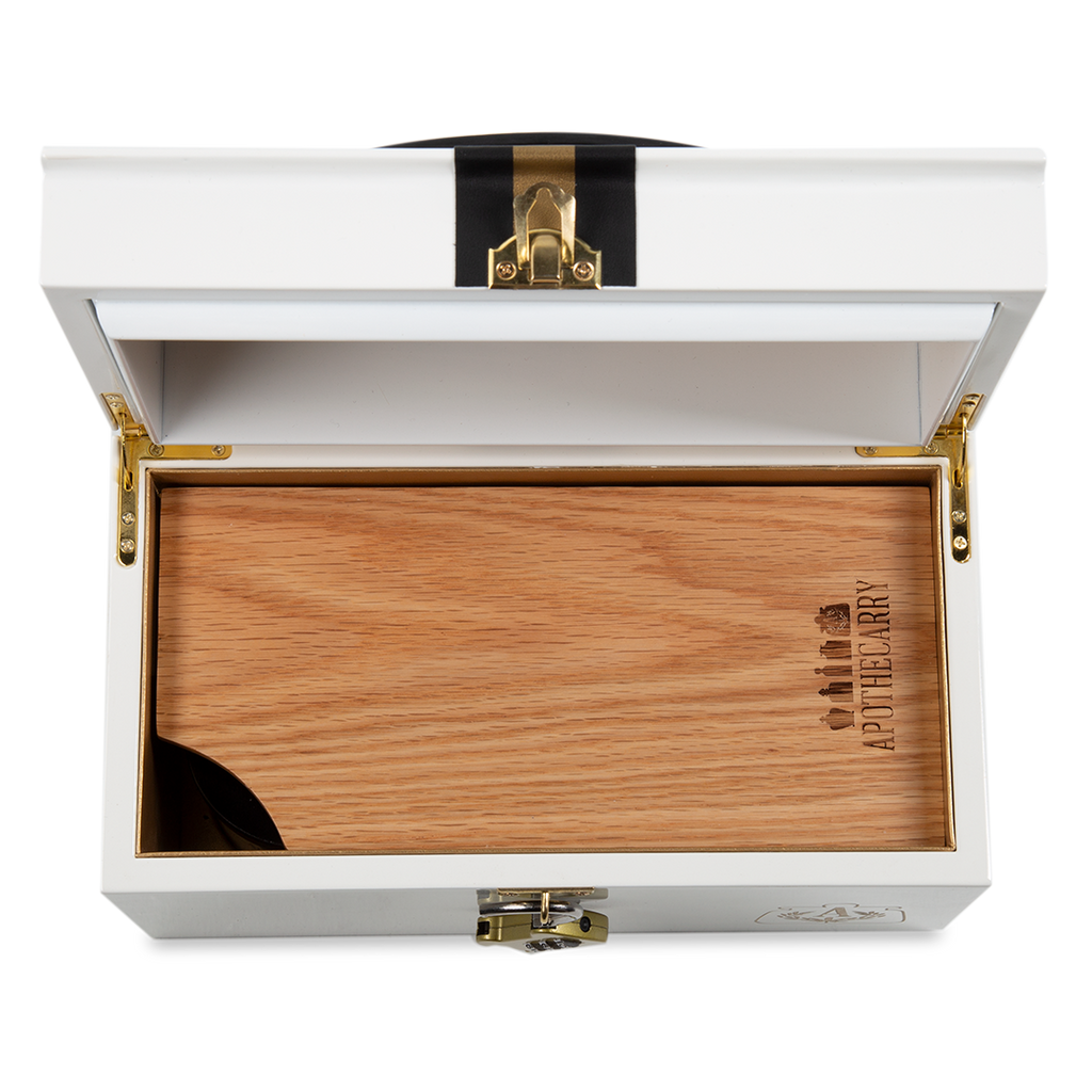 2 Strain Apothecarry Travel Case - WHITE