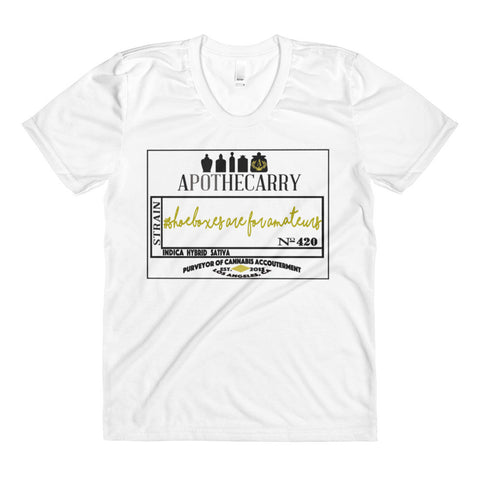 Shoeboxes are for Amateurs Sublimation women’s crew neck t-shirt