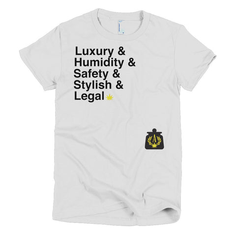 Lux & Humidity Tee Short sleeve women's t-shirt